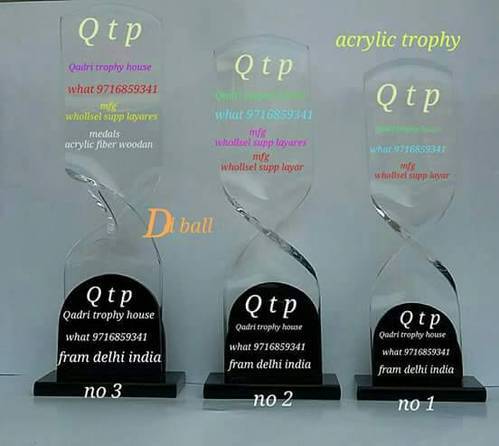 Customized Acrylic Award Trophy