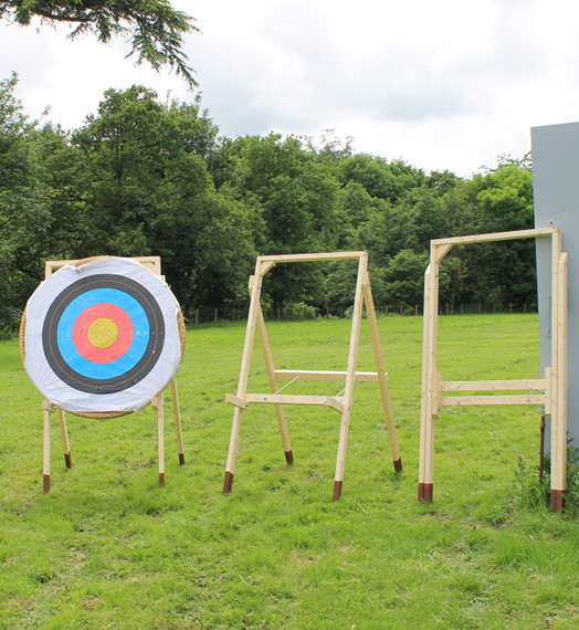 archery targets STAND WOODEN