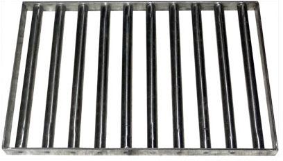 Rectangle Metal Magnetic Grill, Color : Grey