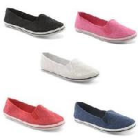 Canvas 100-150gm Cotton casual ladies footwear, Size : 5inch, 6inch, 7inch, 8inch
