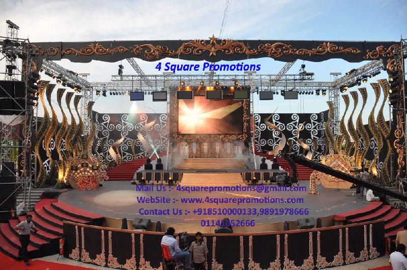 Outdoor led video wall rental