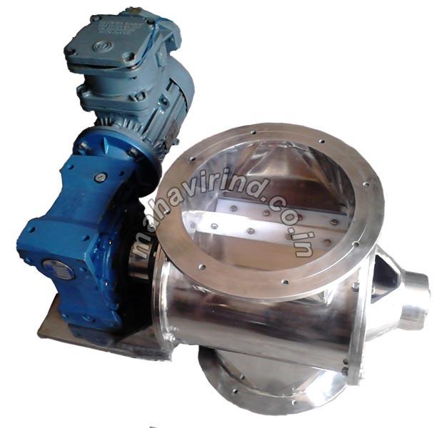 SS MS S.S ROTARY AIRLOCK VALVES, for PNEUMATIC CONVEYING, GRAVITY CONVEYING, GRAVITY DISCHARGING, MATERIALS