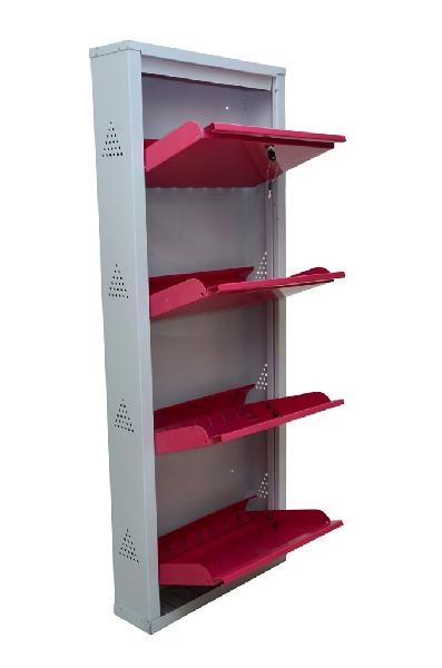 Metal Shoe Rack 4r Manufacturer In Gujarat India By Veloce Metal Fabrication Id 2307255