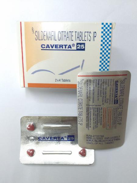 Caverta 25 Mg Tablets