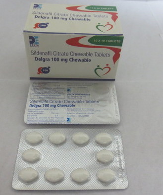 Delgra Chewable 100 Mg Tablets