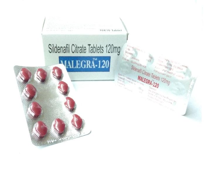 Malegra 120 Mg Tablets