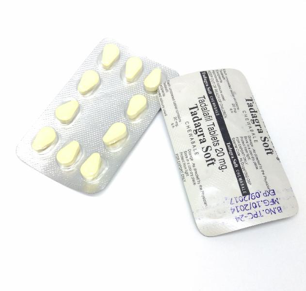 Tadagra Soft 20 Mg Tablets