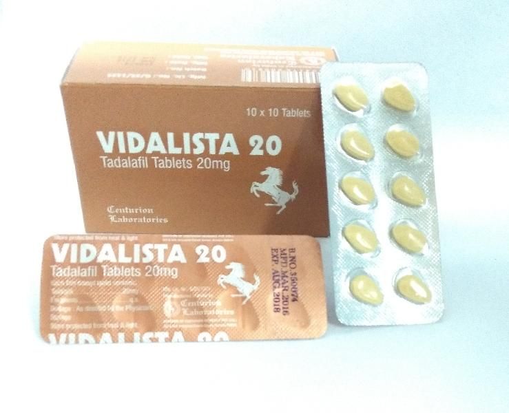 Vidalista 20 Mg Tablets