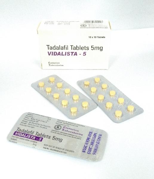 Vidalista 5 mg tablets
