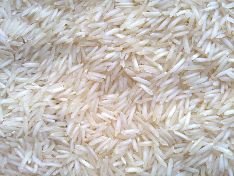 Hard Organic 1121 Steam Basmati Rice, Color : White