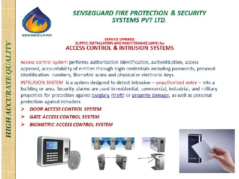 ACCESS CONTROL & INTRUSION SYSTEMS