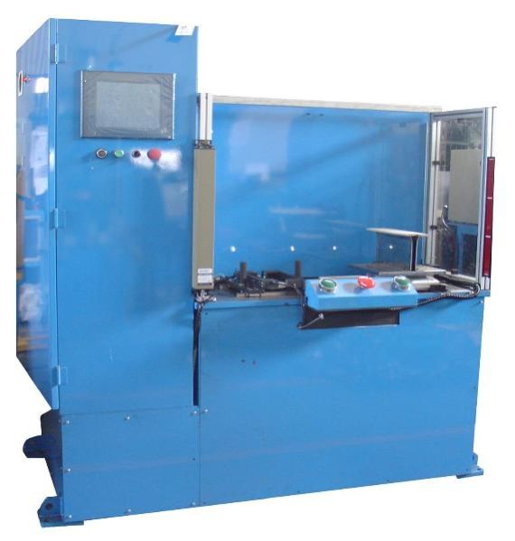Catalyst Brick Dia.& Mat Wt. Measurement Machine