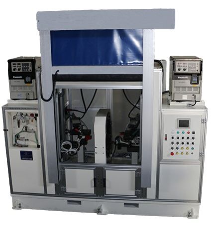 Horizontal CO2 Dual Guns Welding Machine