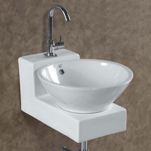 glass wash basin