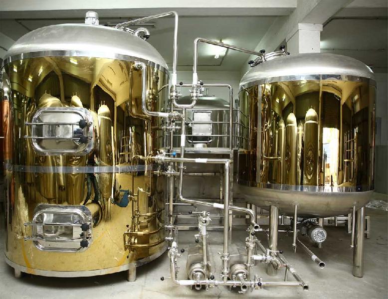 Gold Titanium Brew House System