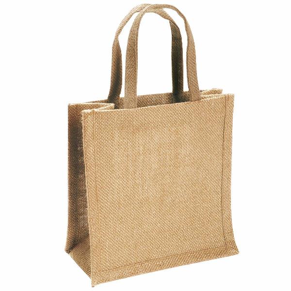 Jute Lunch Bags, for Shopping Use, Style : Casual, Rope Handle