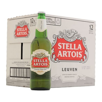 Stella Artois Bottles 12 x 330ml