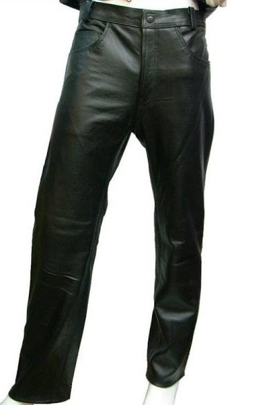 LEATHER RIDING PANT