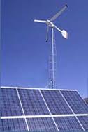 Solar wind turbine Hybrid Energy  for  Domestic  usage