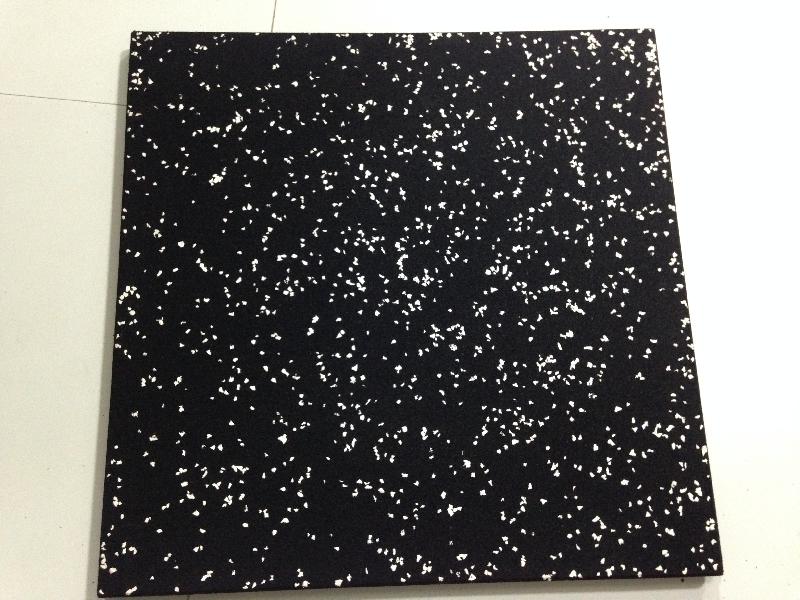 SBR Epdm Rubber Fleckers Tiles, Size : 500mm × 500mm