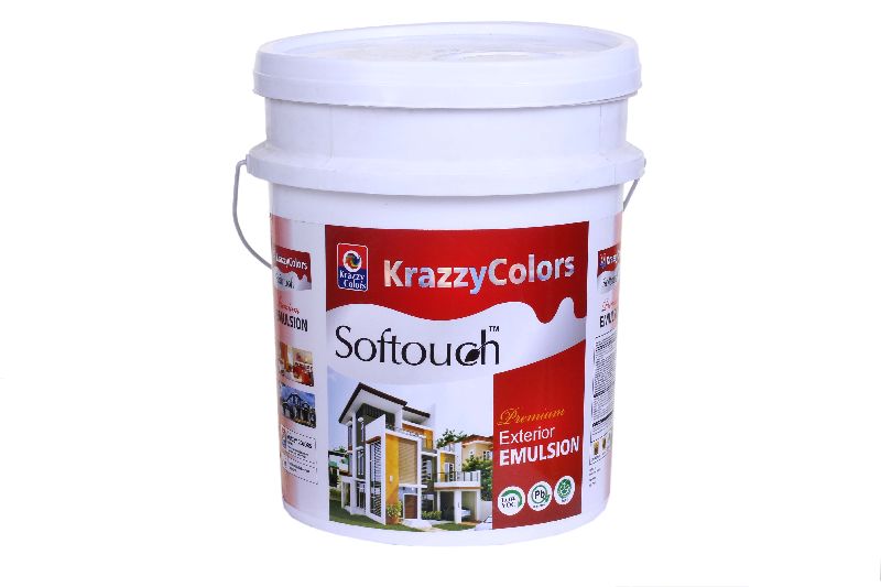 Softouch Exterior Emulsion Paints, for Brush, Roller