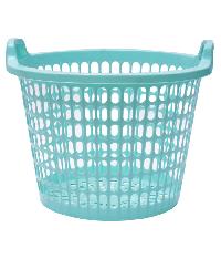 plastic laundry basket