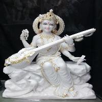 marble gayatri mata statue