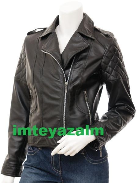 Amanati Women Leather Jacket