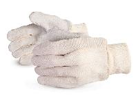 split leather work gloves