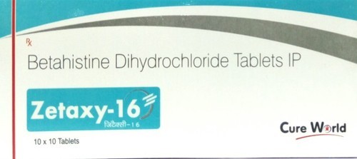16 Mg Betahistine Dihydrochloride tablets