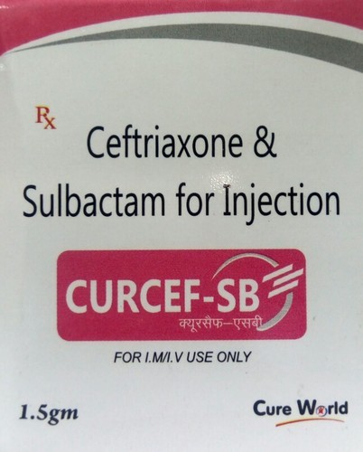 Ceftriaxone 1000mg And Sulbactam 500mg