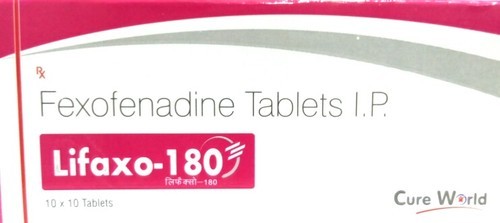180 Mg Fexofenadine tablets