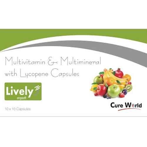 livelt Multimineral Capsule by Cure World Pharmaceutical, livelt  multimineral capsule
