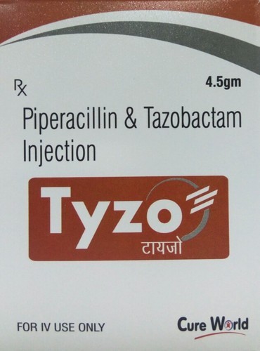 Piperacillin 4gm and Tazobactum0.5gm