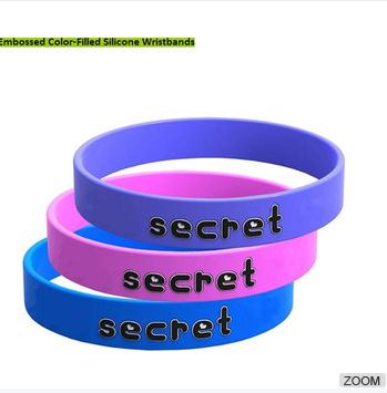 silicon bracelets