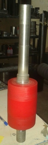 PU Coated Rollers, Shape : Round