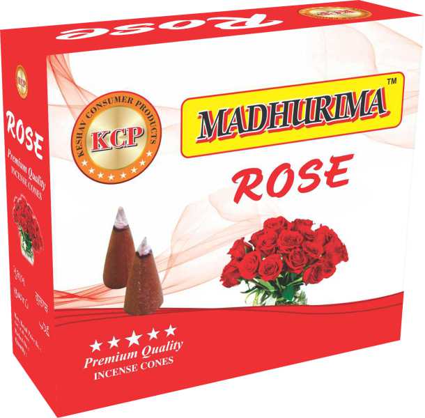 Rose Incense Dhoop Cones