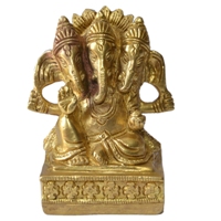 Astha Dhatu Teen Mukhi Ganesh