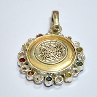 Navgrah shani pendant