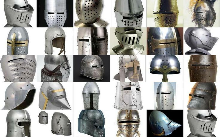 Ancient Knight Helmets