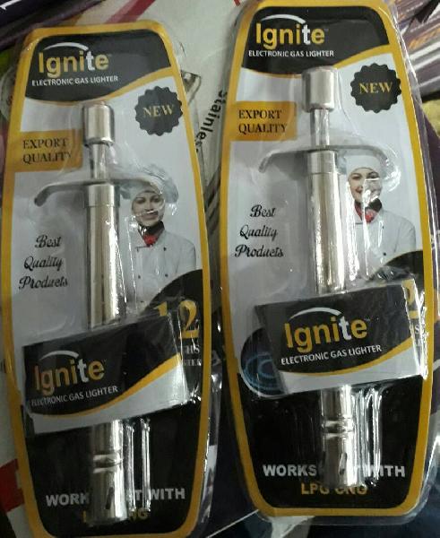 Stainless Steel Gas Lighter IGNITE SPECIAL
