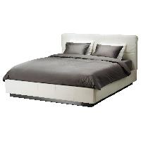 Metal Double Bed With Designer Cushion