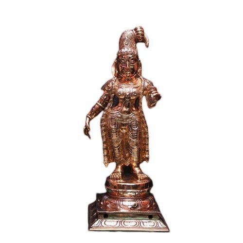 Goddess Andal Bronze Idol