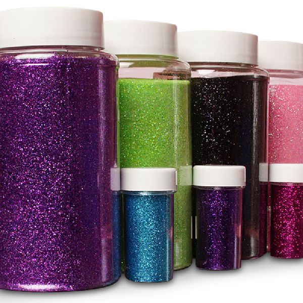 Icilon Glitter Powder, Size : 0.004 to 0.094