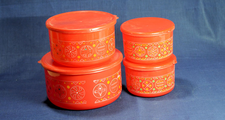 Smooth Plastic Storage Containers, for Packing Lunch, Storing Spices, Feature : Eco Friendly, Good Quality