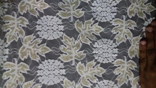 Nylon Twisted Zari Fabric