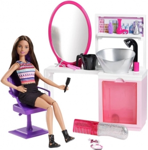 Barbie Sparkle Style Salon toy