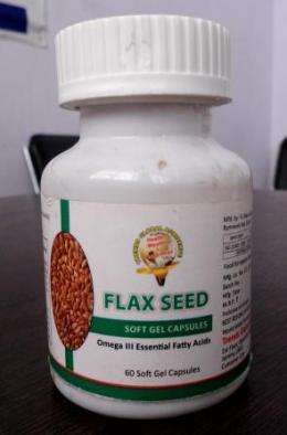 Flax Seed Soft Gel Capsules