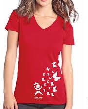 Plain Ladies V Neck T-Shirts, Size : M, XL