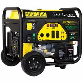Dual Fuel Portable Generator